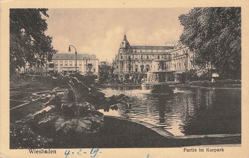Wiesbaden kurpark - wiesbaden, (65189),