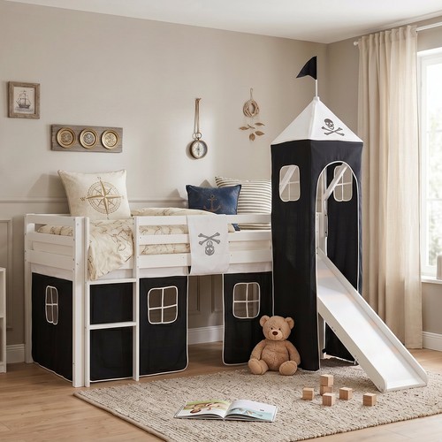 Hochbett 90x200 kinderbett mit - 90x200,