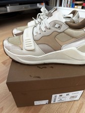 Burberry Damen Snickers Schuhe Leder Gr. 40 Braun