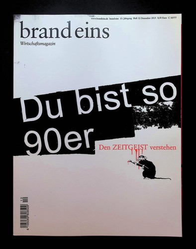 Wirtschaftsmagazin brand eins - wirtschaftsmagazin:,