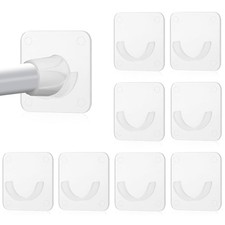 8 Stück Gardinenstangenhalter