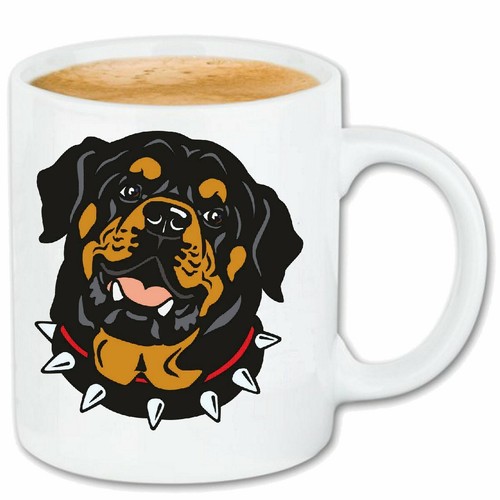 Kaffeetasse rottweiler - kaffeetasse,