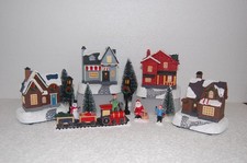 Weihnachtsdorf, Weihnachtsstadt, Winterdorf, Weihnachtsszene 5n