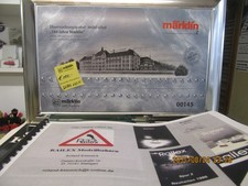 Eisenbahn spur z Märklin Überraschingsbox 00145 leer inhalt Railex Katalog 4x Ko