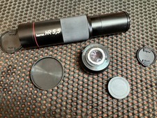 Objektiv hama HR 5,5  und AF Telephoto zoom lens 14,2-85 mm