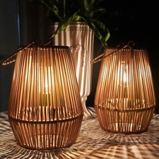 2× LED Solar Laterne