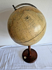 sehr alter Adler Erdglobus 35cm D Dr. Sandro Limbach mit Kompass