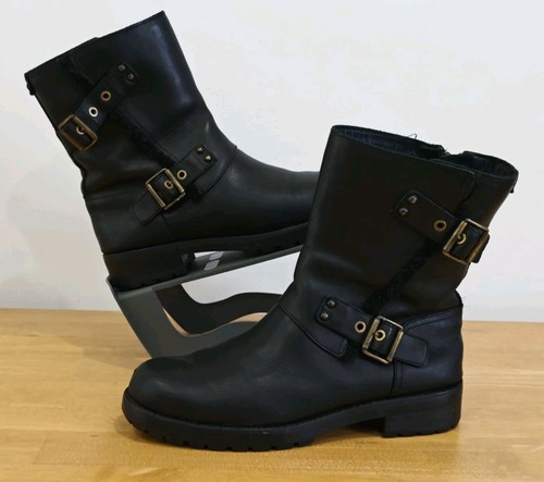 Ugg niels schwarze leder - ugg,