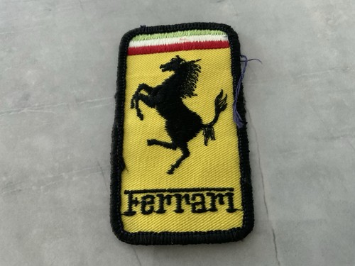 Original ferrari team patch - original,