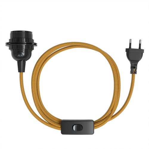 Lampensockel mit kabel e27 - 5m,