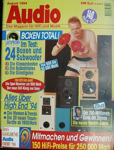 Audio audiostatic - audio, 8/94,audiostatic