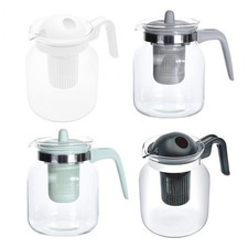 Glas-Teekanne 1,5L mit Teesieb