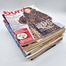 12 Mode Zeitschriften Konvolut