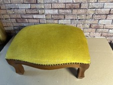 Hocker Antik Barock Samt