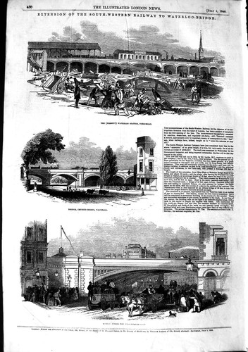 Alter antiker druck 1848 - antiker,