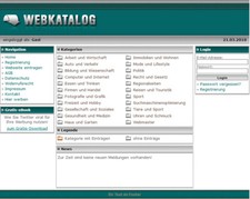 WDD Webkatalog - PHP Script
