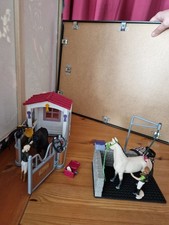 Schleich Horse Club Set Stall/