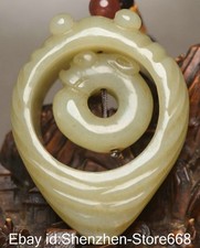 2.2" Altes China Hetian Jade