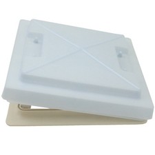 MPK Dachluke Dachfenster Dachhaube 28x28 cm Wohnwagen Wohnmobil Caravan 46-72 mm