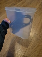 Tupperware Eidgenosse 1,7 L Schwarze Duo-Deckel RAR TOP