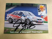 Autogrammkarte Franz Engstler STW-Cup 1998 Opel Vectra Irmscher