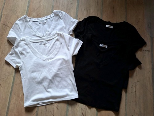 Pull bear cropped shirts - 4x,