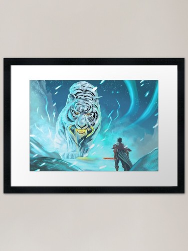 Schneetiger fantasy bestien - fantasy,