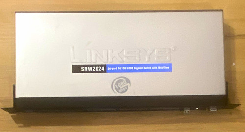 Linksys srw2024 rack switch - srw2024,