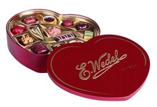 Wedel Pralinen in Herz Dose