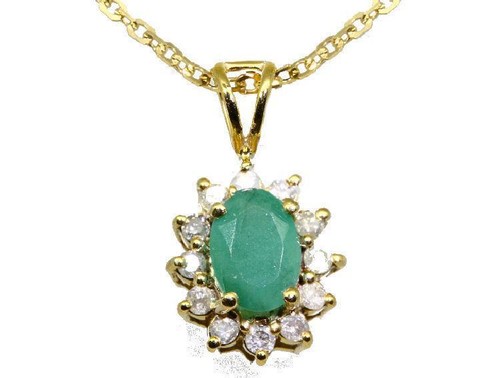 Collier smaragd - collier,