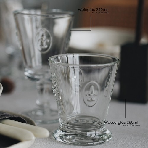Rochère wasserglas fleur - la,