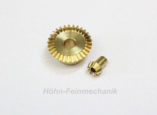 Kegelzahnrad aus Messing