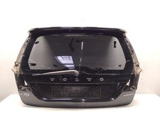 Volvo V70 III Heckklappe schwarzmetallic blacksapphire mit Heckscheibe Bj.2010