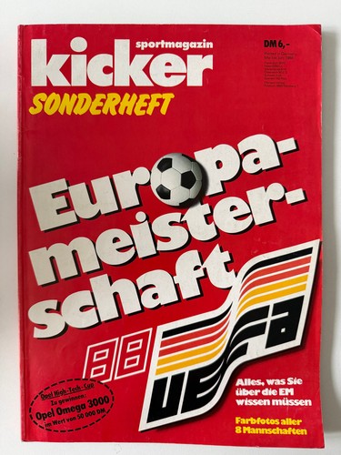 Kicker sonderheft 1988 mit - kicker,
