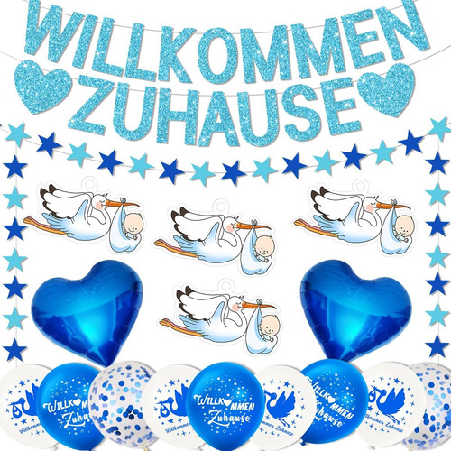 Willkommen zuhause girlande - zuhause,