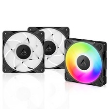 ARCTIC P12 Pro A-RGB (3 Pack) weiss Premium PC Lüfter 12cm PWM Case Fan B-Ware