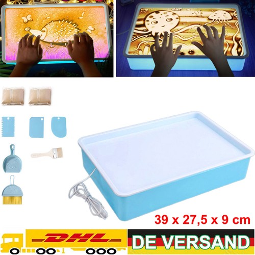 Kinder sandmalerei lichtkasten - kinder,