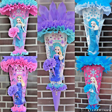 3D Schultüte mit Elsa Eiskönigin Schloss Prinzessin Frozen Mädchen ca. 110cm NEU