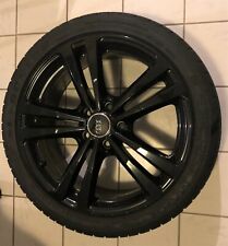 1 x Alufelgen für Audi A3, Cabrio,schwarz + 1 x Dunlop Sport Maxx Sommerreifen