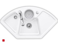 Villeroy & Boch Solo Eck Weiß