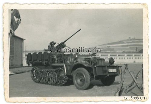 Orig foto halbkette - halbkette, sdkfz