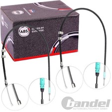 2x ABS HANDBREMSSEIL SEILZUG FESTSTELLBREMSE passend für SMART FORTWO 451