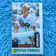 STEFAN EDBERG Briefmarke Stamp