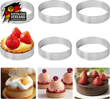 Perforierte Dessertringe