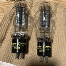 DEFECTIVE Pair US made WE 300B