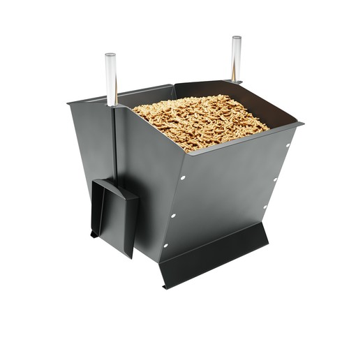Pelleteimer pelletbox besen - pelleteimer,