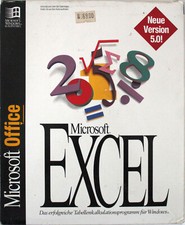 RARITÄT - Microsoft Excel 5.0