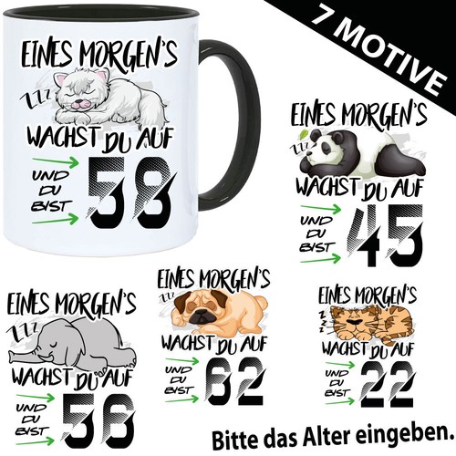 Tasse geburtstag elefant hund - geburtstag,