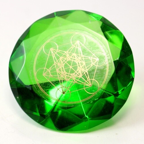Tachyonen glas diamant - glas,