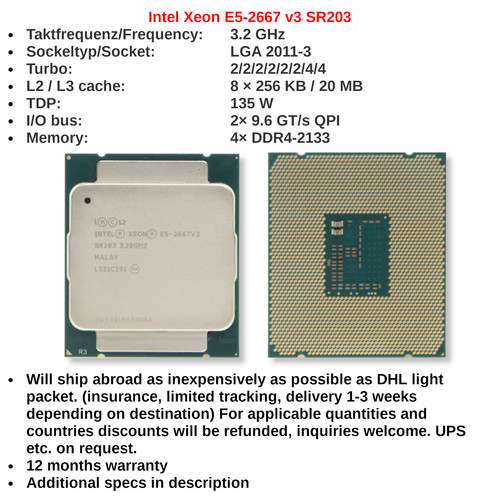 Intel xeon 2667 - intel,